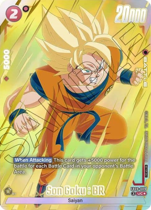 Son Goku : BR - FB09-009 (Limited Pack 26-27 WAVE1)