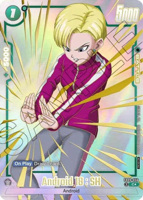 Android 18 : SH (Limited Pack 26-27 WAVE1)