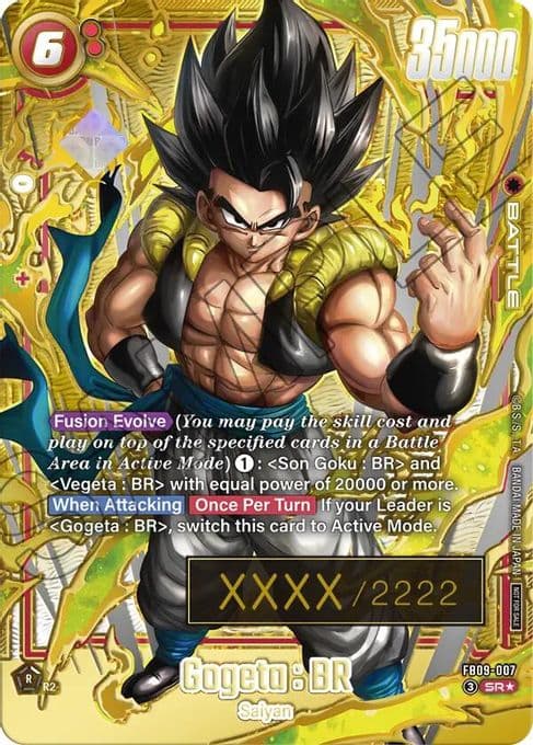 Gogeta : BR - FB09-007 (Serial Numbered)