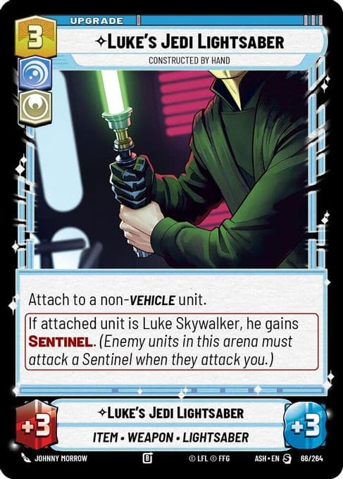 Luke's Jedi Lightsaber - Constructed by Hand
