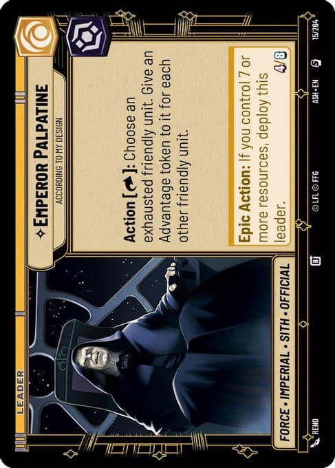 Emperor Palpatine - According to My Design