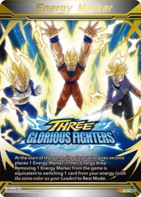 Energy Marker - Three Glorious Fighters (M-54) (Gold-Stamped)