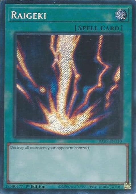 Raigeki (Secret Rare)