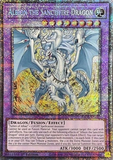Albion the Sanctifire Dragon (Starlight Rare)