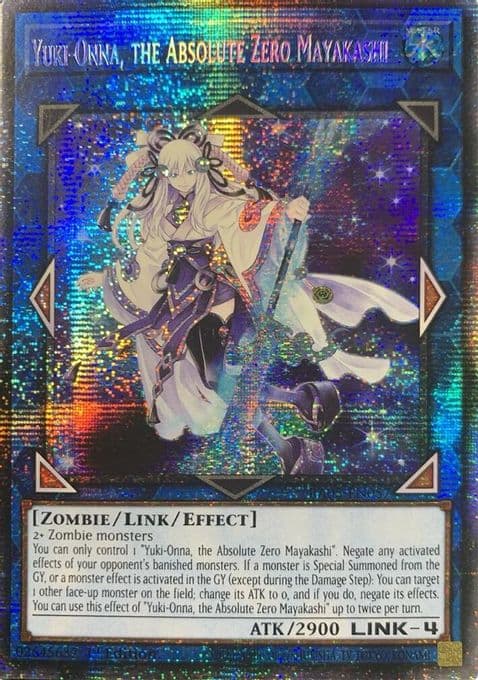 Yuki-Onna, the Absolute Zero Mayakashi (Starlight Rare)