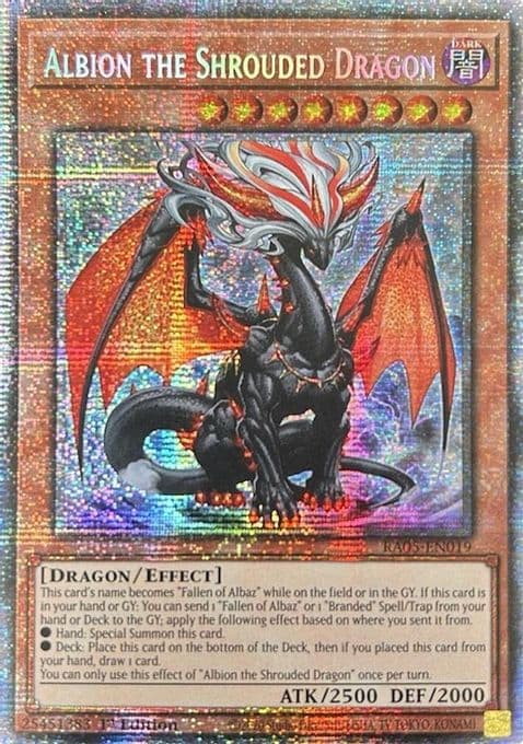 Albion the Shrouded Dragon (Starlight Rare)