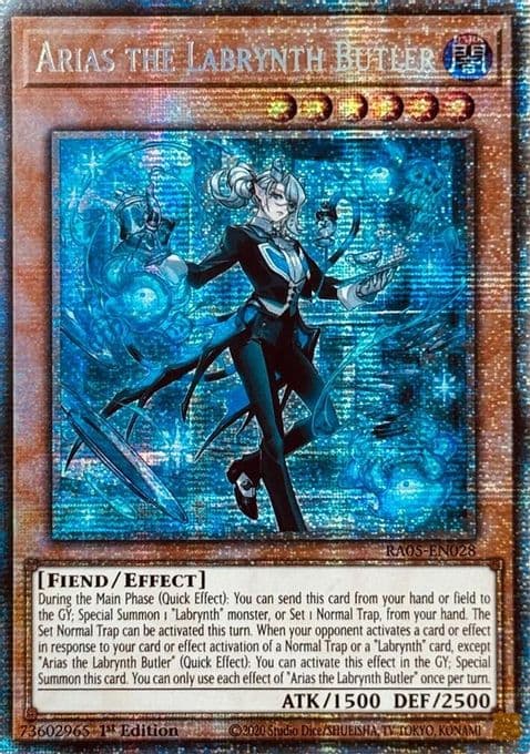 Arias the Labrynth Butler (Starlight Rare)