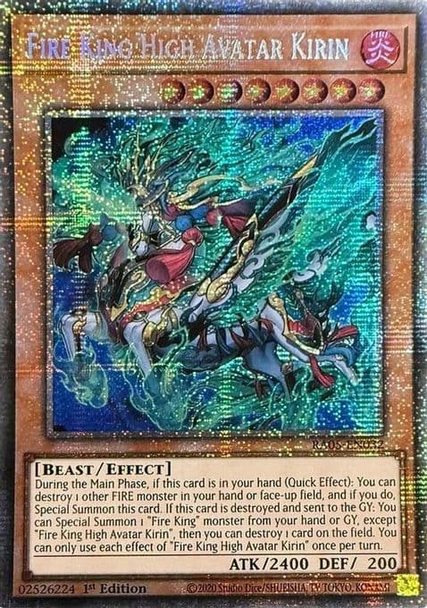 Fire King High Avatar Kirin (Starlight Rare)