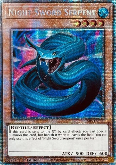 Night Sword Serpent (Starlight Rare)