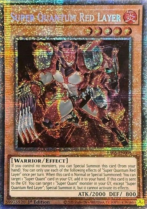 Super Quantum Red Layer (Starlight Rare)