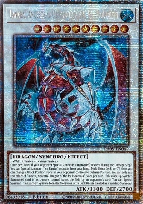 Lancea, Ancestral Dragon of the Ice Mountain (Starlight Rare)
