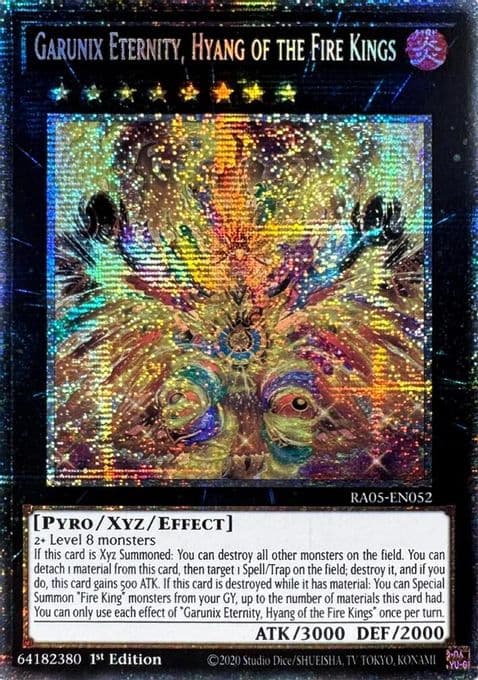 Garunix Eternity, Hyang of the Fire Kings (Starlight Rare)