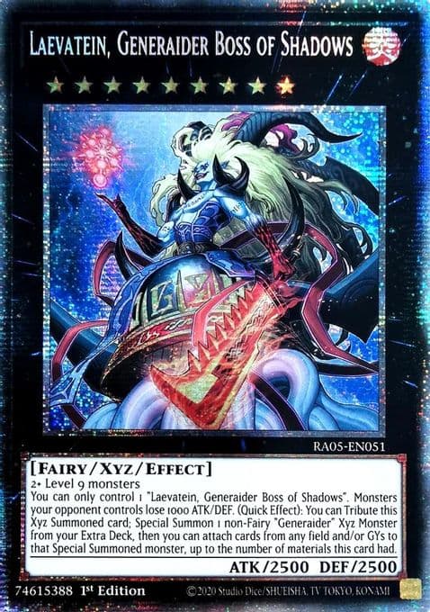Laevatein, Generaider Boss of Shadows (Starlight Rare)