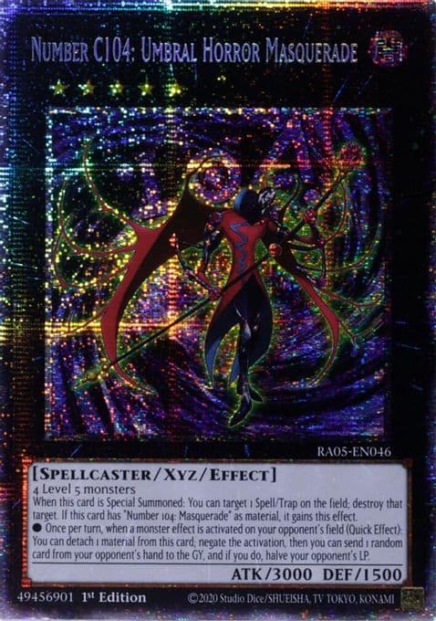 Number C104: Umbral Horror Masquerade (Starlight Rare)