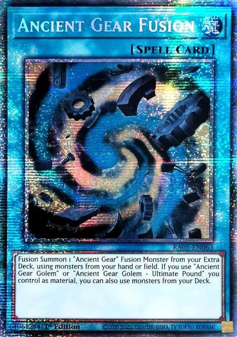 Ancient Gear Fusion (Starlight Rare)