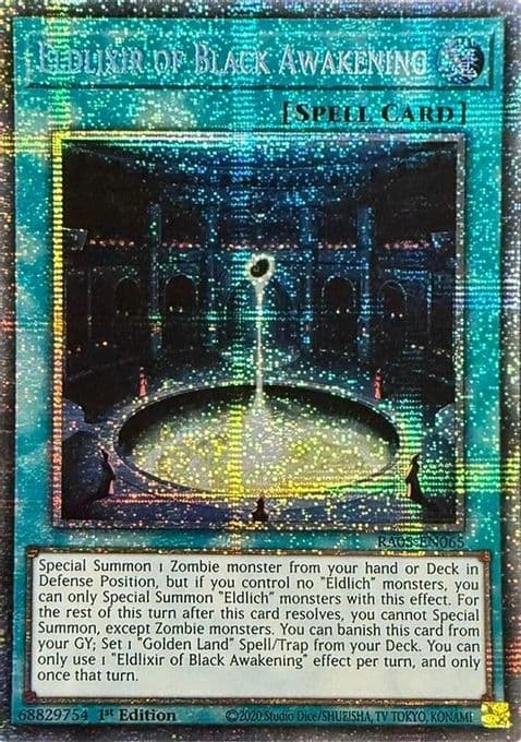 Eldlixir of Black Awakening (Starlight Rare)
