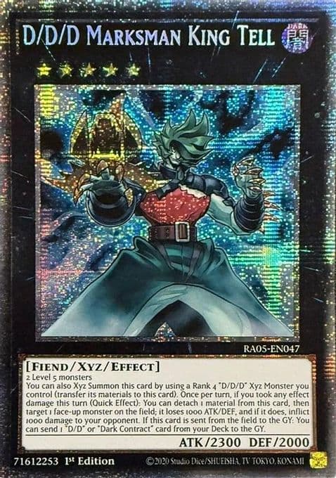 D/D/D Marksman King Tell (Starlight Rare)