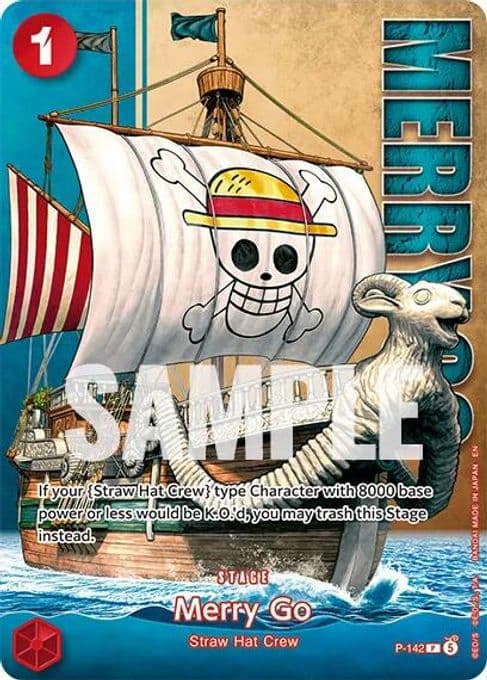 Merry Go - P-142 (Premium Card Collection -Live Action Edition Vol.2 Straw Hat Crew-)