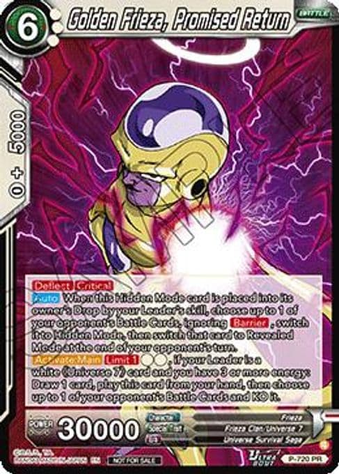 Golden Frieza, Promised Return (Deluxe Pack 2026 Vol.1)
