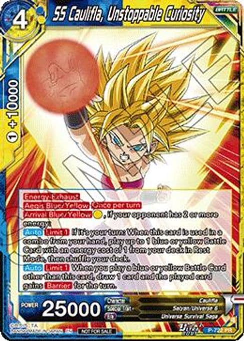 SS Caulifla, Unstoppable Curiosity (Deluxe Pack 2026 Vol.1)