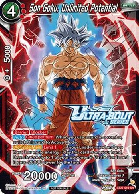Son Goku, Unlimited Potential (Event Pack 18)