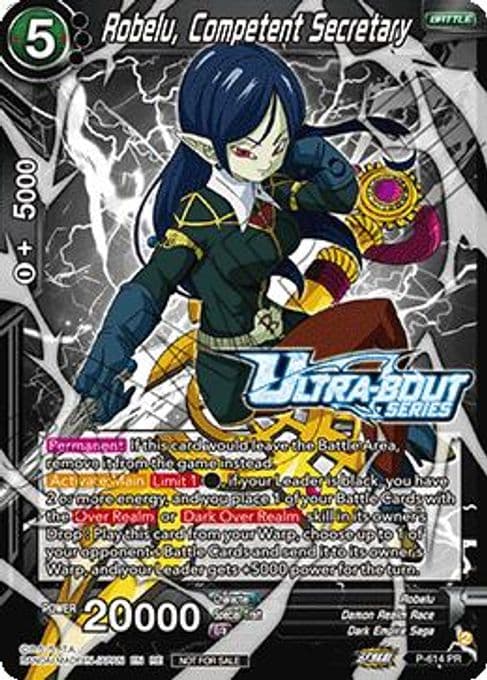 Robelu, Competent Secretary (Event Pack 18)