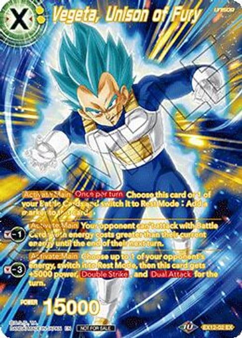 Vegeta, Unison of Fury (Premium Alt-Art Set 2026 Vol.1)