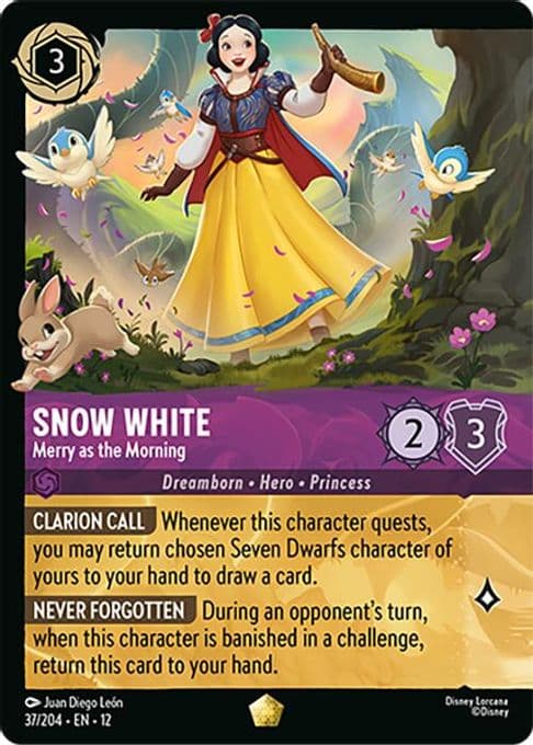 Snow White - Merry as the Morning (Foil)