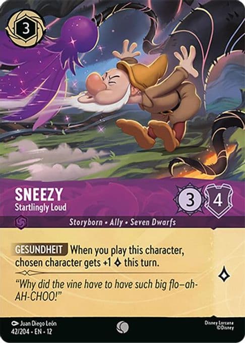 Sneezy - Startlingly Loud (Foil)