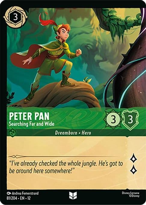 Peter Pan - Searching Far and Wide (Foil)