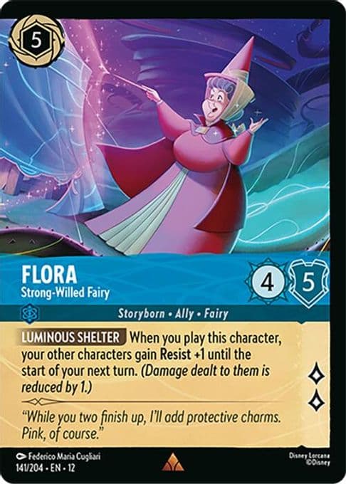 Flora - Strong-Willed Fairy (Foil)