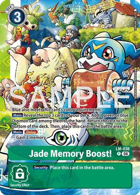 Jade Memory Boost! (Alternate Art)