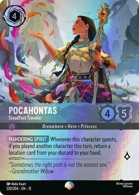 Pocahontas - Steadfast Traveler (Epic)