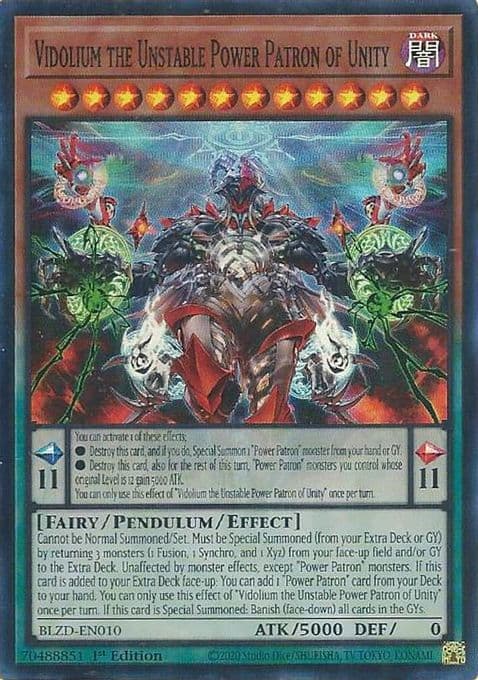Vidolium the Unstable Power Patron of Unity