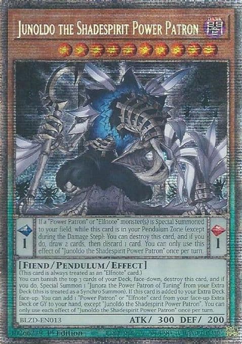 Junoldo the Shadespirit Power Patron (Starlight Rare)