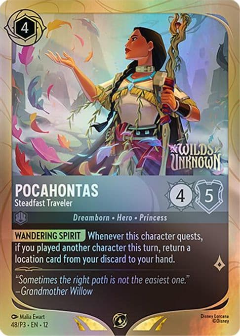 Pocahontas - Steadfast Traveler