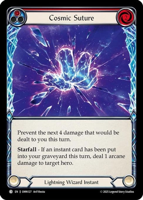 Cosmic Suture (Red)