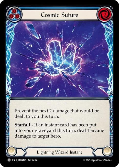 Cosmic Suture (Blue)