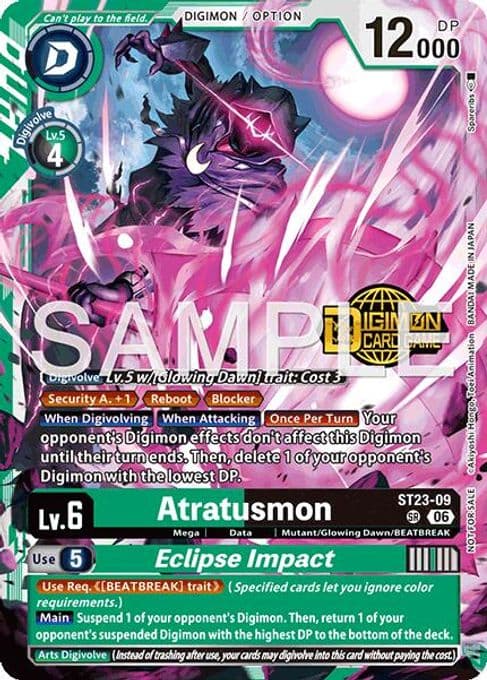 Atratusmon // Eclipse Impact (Welcome Tamers Pack Vol.2)