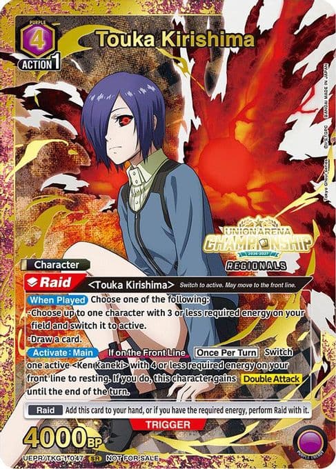 Touka Kirishima (Regionals 26-27)