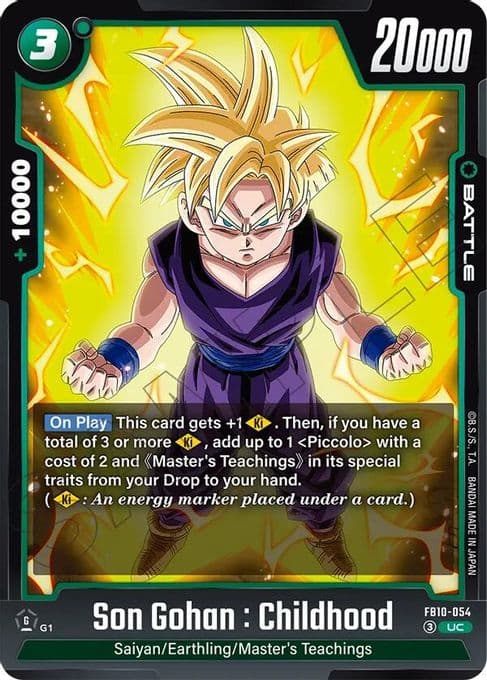 Son Gohan : Childhood - FB10-054
