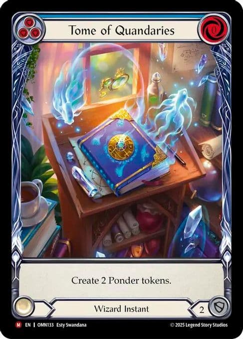Tome of Quandaries (Blue) (Extended Art)