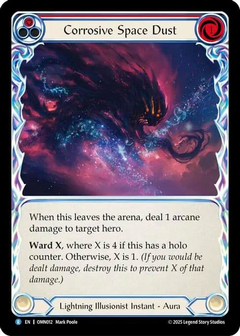 Corrosive Space Dust (Red)