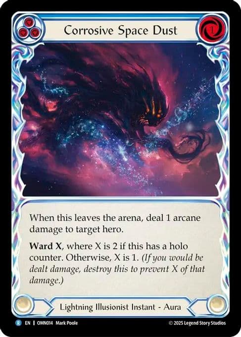 Corrosive Space Dust (Blue)