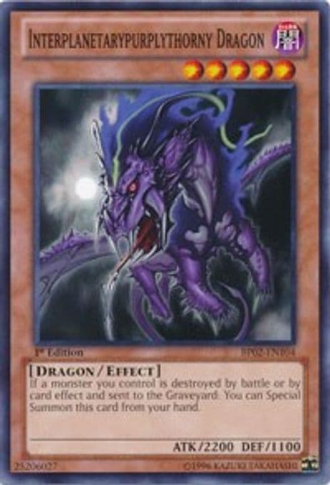 Interplanetarypurplythorny Dragon