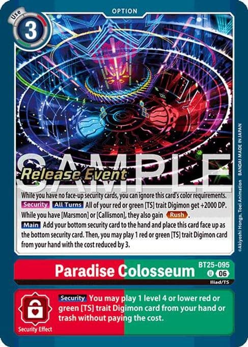 Paradise Colosseum
