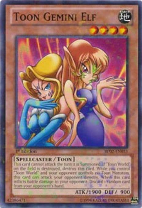 Toon Gemini Elf (Mosaic Rare)