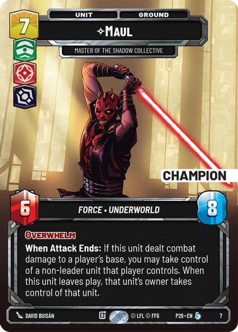 Maul - Master of the Shadow Collective (Champion)