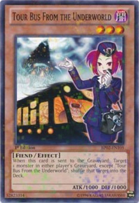 Tour Bus From the Underworld (Mosaic Rare)