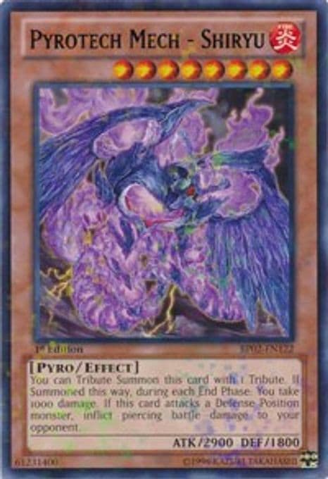 Pyrotech Mech - Shiryu (Mosaic Rare)